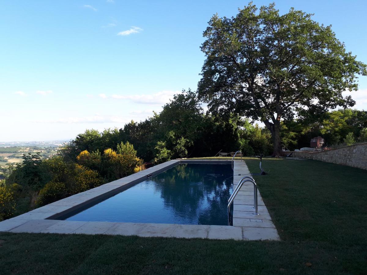 L'Infinito Bed & Breakfast Mombaroccio Eksteriør bilde