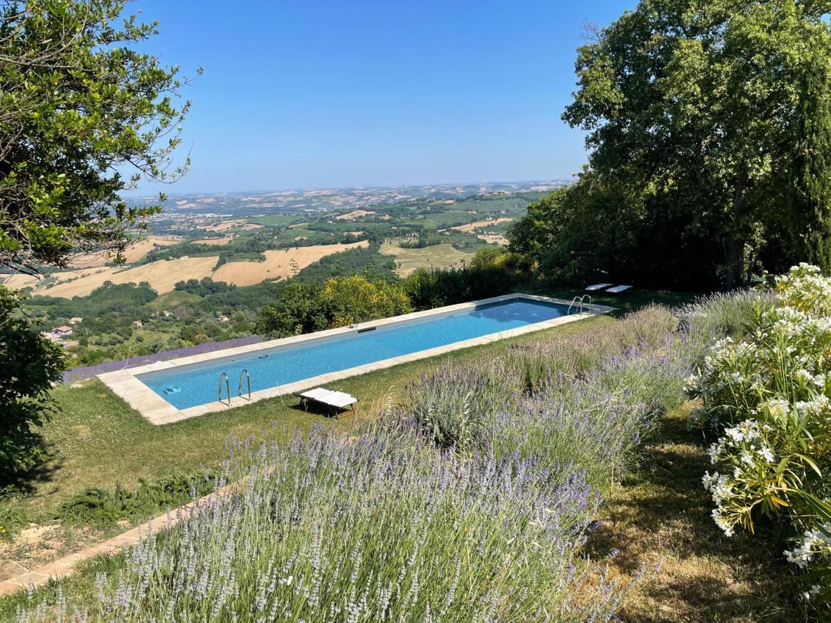 L'Infinito Bed & Breakfast Mombaroccio Eksteriør bilde