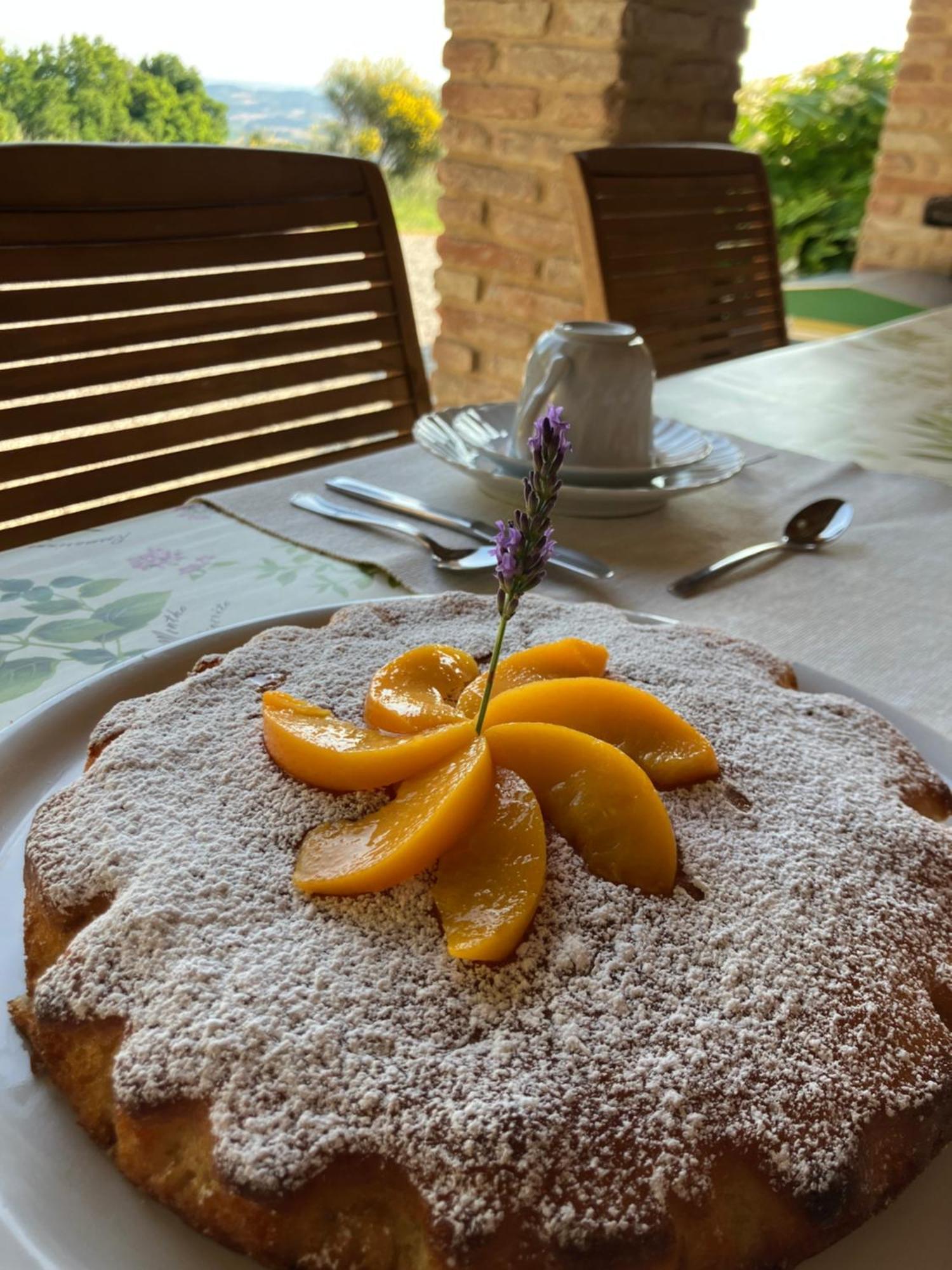L'Infinito Bed & Breakfast Mombaroccio Eksteriør bilde